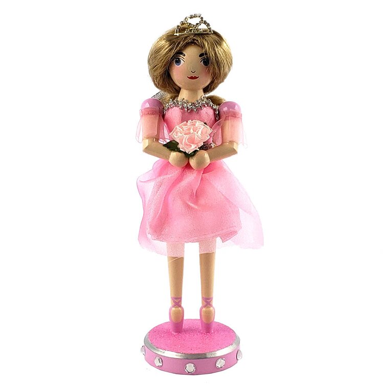 Female deals nutcracker doll